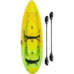 Lifetime 91071 Manta 100 Tandem Kayak, Paddles Included, Yellow/Lime, 10-Foot