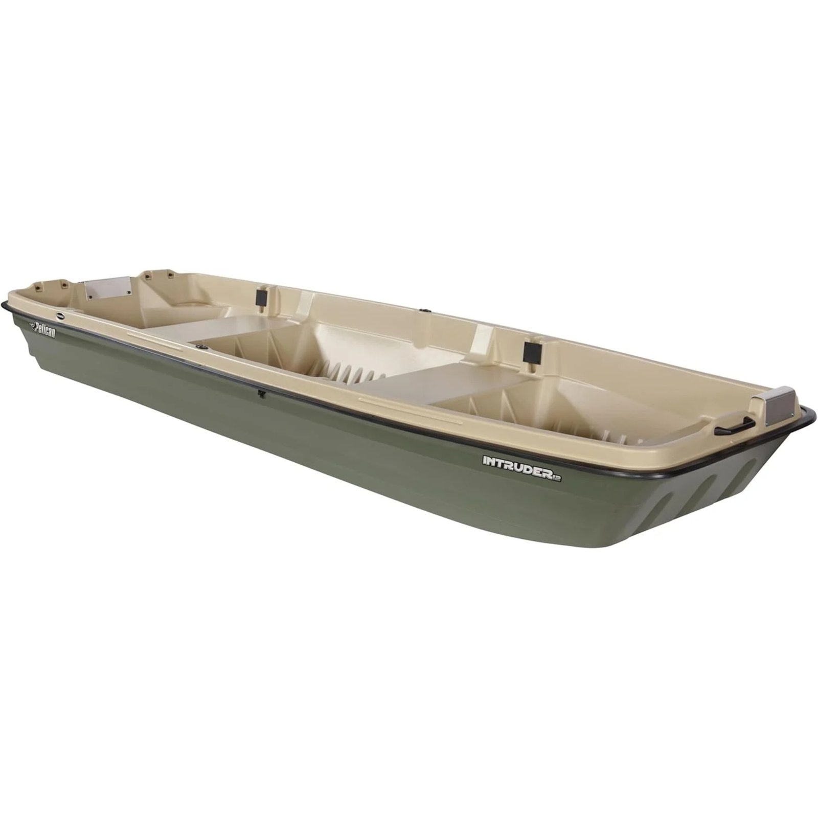 Pelican-Boat-Intruder-12-Jon-Fishing-Boat-12-ft-1-1920x1920 Pelican - Boat Intruder 12 - Jon Fishing Boat - 12 ft. - Great for Hunting/Fishing , Khaki / Beige - Image 1