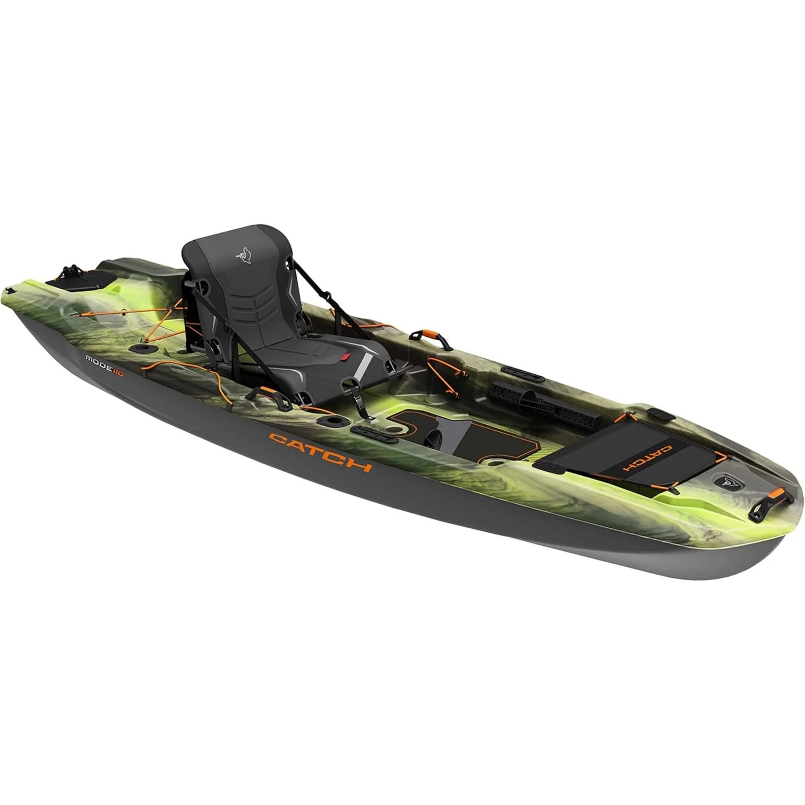 Pelican-Catch-Mode-110-Fishing-Kayak-Premium-Angler-Kayak-1-1-1920x1920 Pelican Catch Mode 110 Fishing Kayak - Premium Angler Kayak with Lawnchair seat - 10.5 Ft., Venom - Image 1