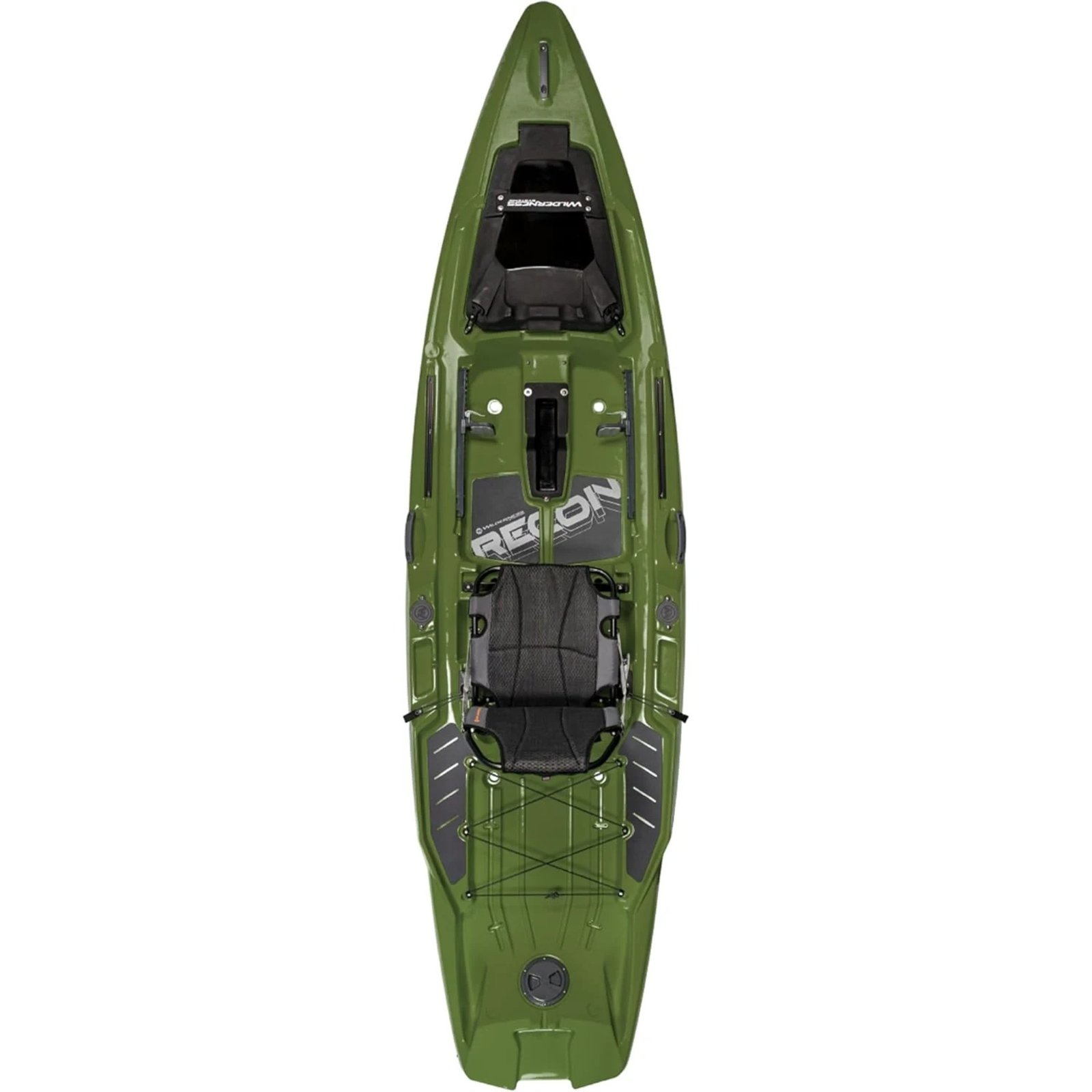 Wilderness-Systems-Recon-120-Sit-on-Top-Fishing-Kayak-1-1-1920x1920 Wilderness Systems Recon 120 - Sit on Top Fishing Kayak - 360 Degree ACES seat - 12 ft - Ranger Green - Image 1