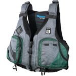 BLUESTORM Motive Kayak Life Jacket (PFD) | Fully Adjustable | Lined Pockets | US Coast Guard Approved | for Kayaking, Paddling, Fishing and More (Hunter Green, 2XL/3XL)